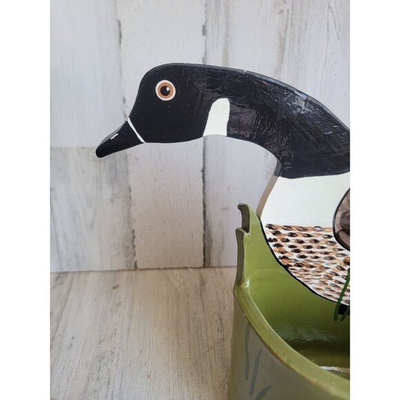 Andrea West 1981 vintage duck plant planter home decor - Picture 2 of 15